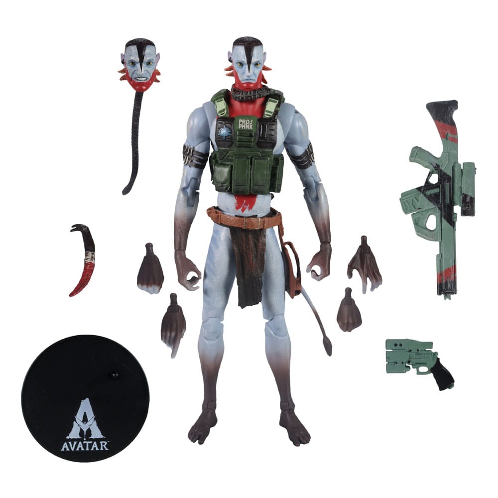 Avatar: Fire and Ash Action Figure Recom Quaritch (Ash Warrior) 18 cm - Image 4