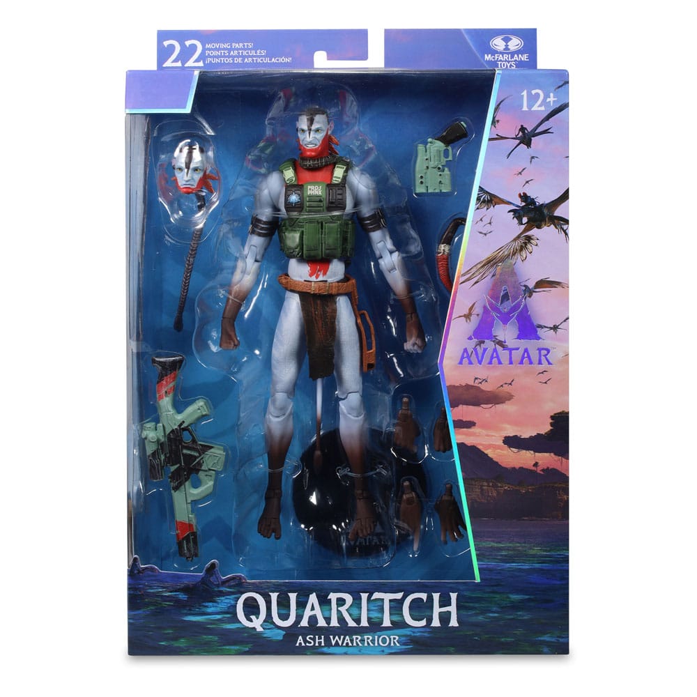Avatar: Fire and Ash Action Figure Recom Quaritch (Ash Warrior) 18 cm - Image 8