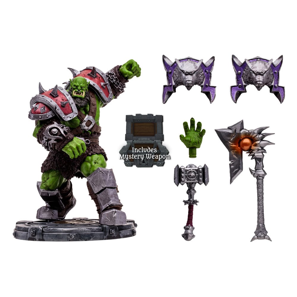 World of Warcraft Action Figure Orc: Shaman / Warrior 15 cm - Image 2