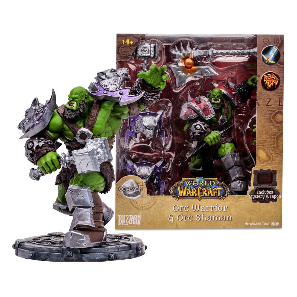 World of Warcraft Action Figure Orc: Shaman / Warrior 15 cm - Image 4