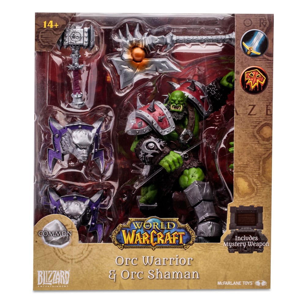 World of Warcraft Action Figure Orc: Shaman / Warrior 15 cm - Image 10
