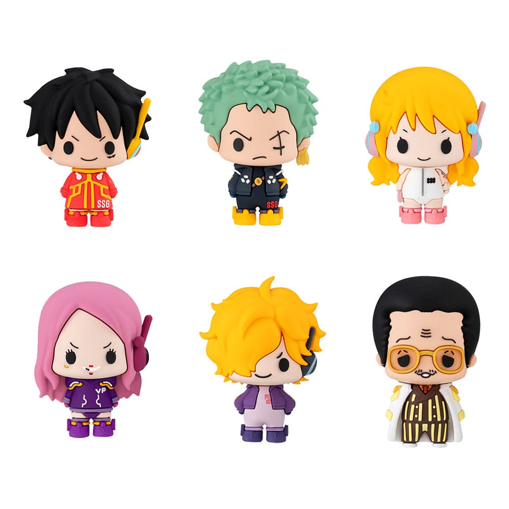 One Piece Mascot Series Trading Figure Assortment Egghead Ver. 5 cm (6)