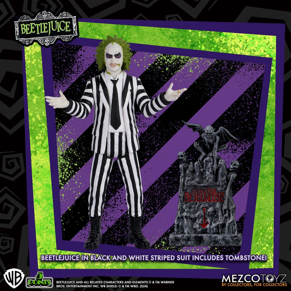 Beetlejuice 5 Points Action Figures 10 cm Assortment (14) - Image 4