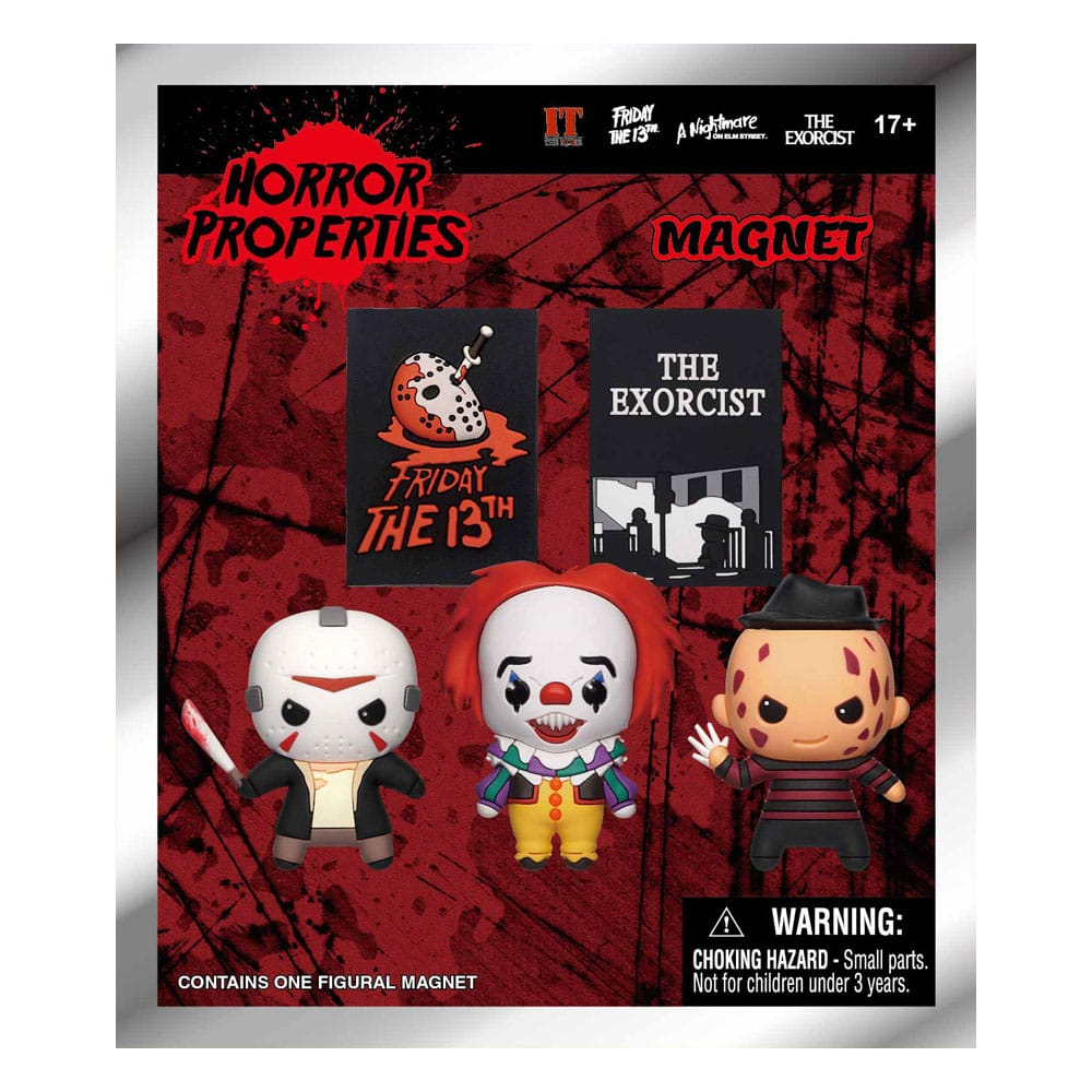 Warner Brothers 3D 3D Magnets Horror Series 1 Display (12) - Image 3