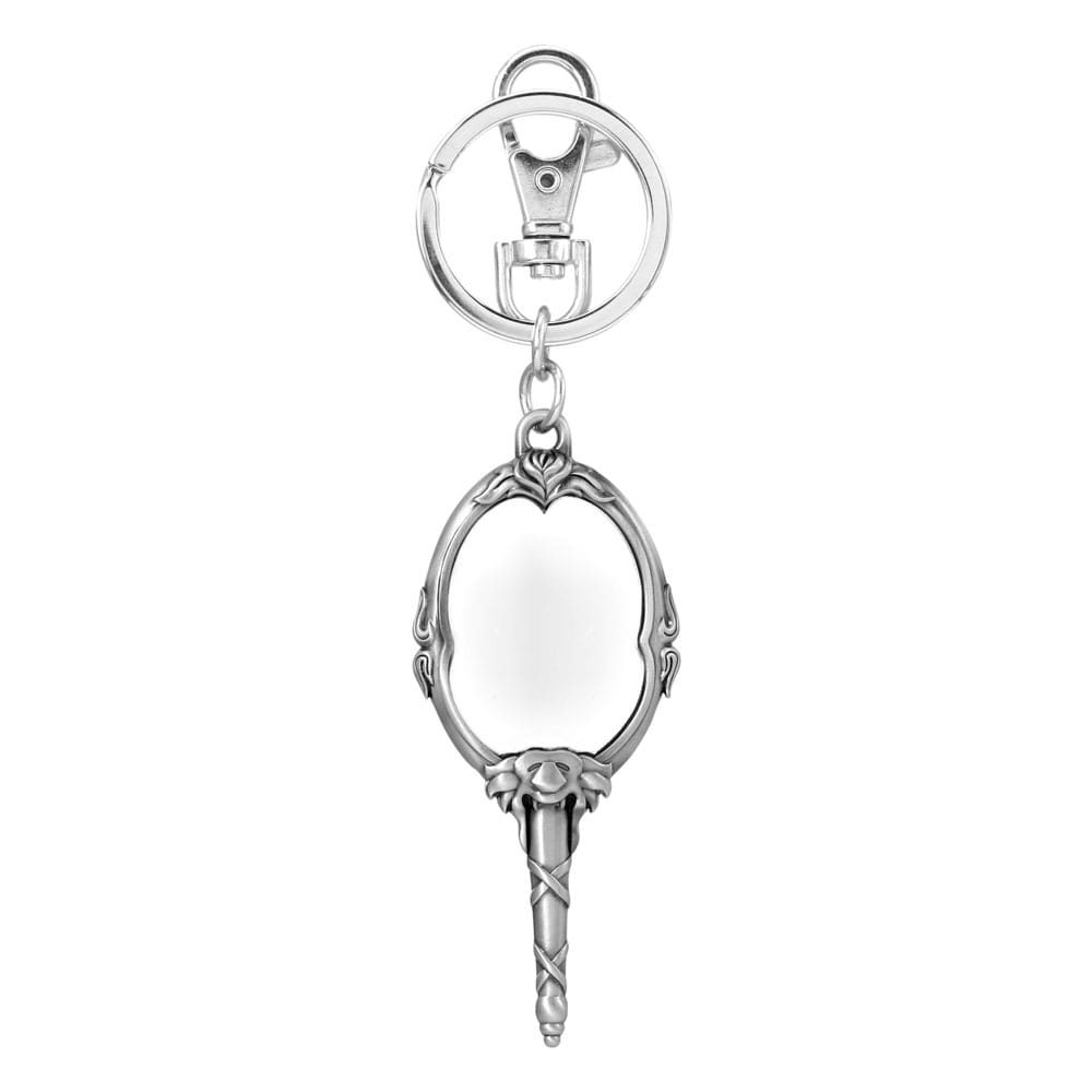 Beauty and the Beast Pewter-Keychain Mirror