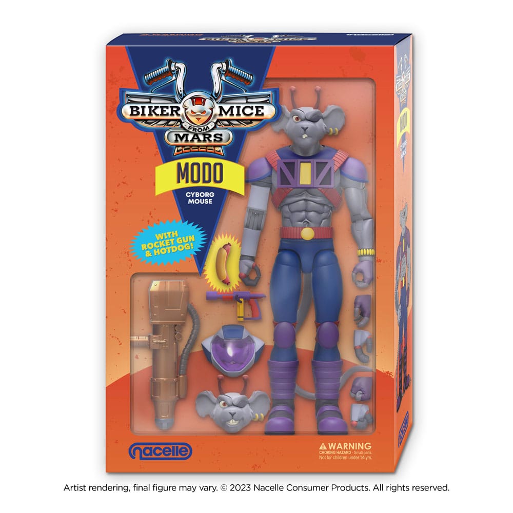 Biker Mice From Mars Action Figure Modo 20 cm - Image 2