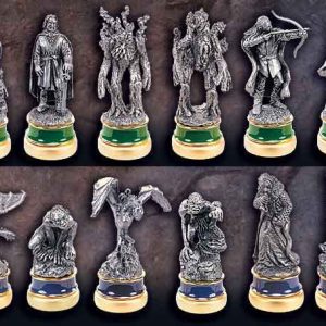 Lord of the Rings Chess Pieces The Two Towers Character Package