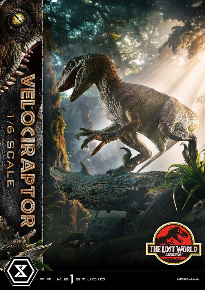 Jurassic Park II Legacy Museum Collection Statue 1/6 Velociraptor Bonus Version 41 cm - Image 5