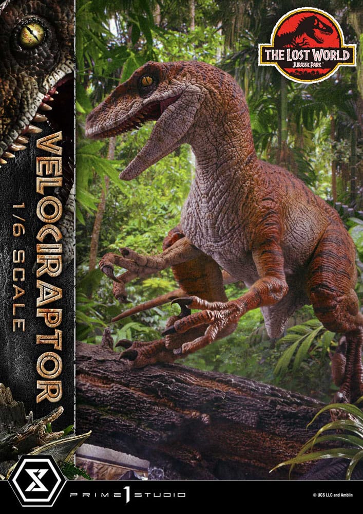 Jurassic Park II Legacy Museum Collection Statue 1/6 Velociraptor Bonus Version 41 cm - Image 6