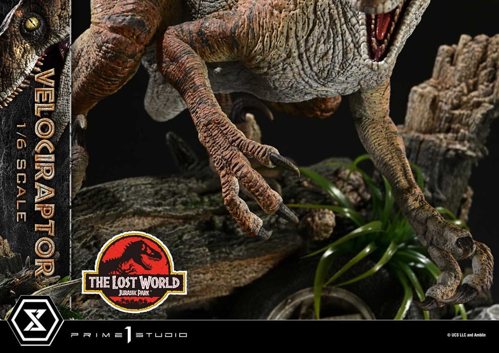 Jurassic Park II Legacy Museum Collection Statue 1/6 Velociraptor Bonus Version 41 cm - Image 14