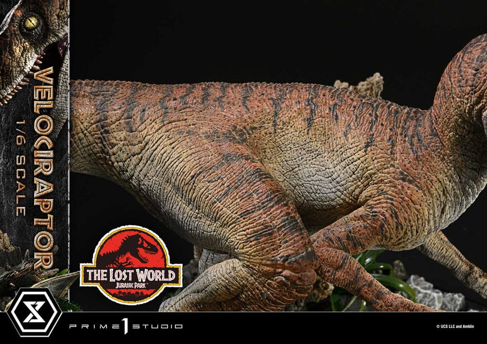 Jurassic Park II Legacy Museum Collection Statue 1/6 Velociraptor Bonus Version 41 cm - Image 16