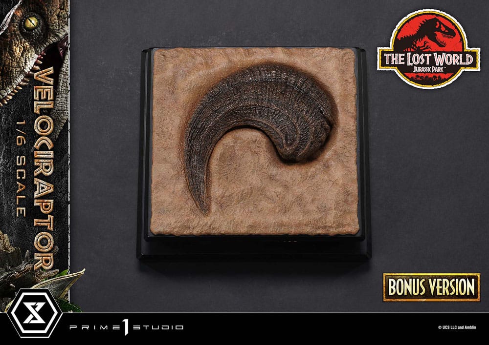 Jurassic Park II Legacy Museum Collection Statue 1/6 Velociraptor Bonus Version 41 cm - Image 19