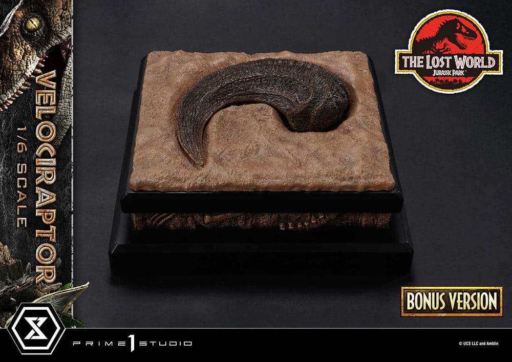 Jurassic Park II Legacy Museum Collection Statue 1/6 Velociraptor Bonus Version 41 cm - Image 20