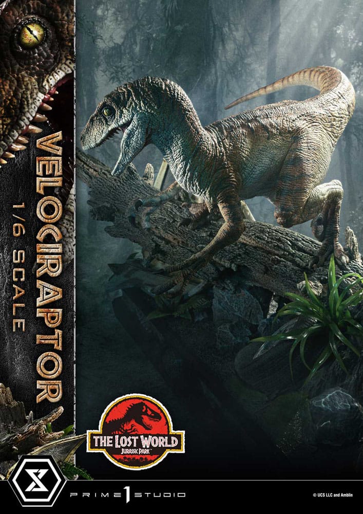Jurassic Park II Legacy Museum Collection Statue 1/6 Velociraptor Bonus Version 41 cm - Image 23
