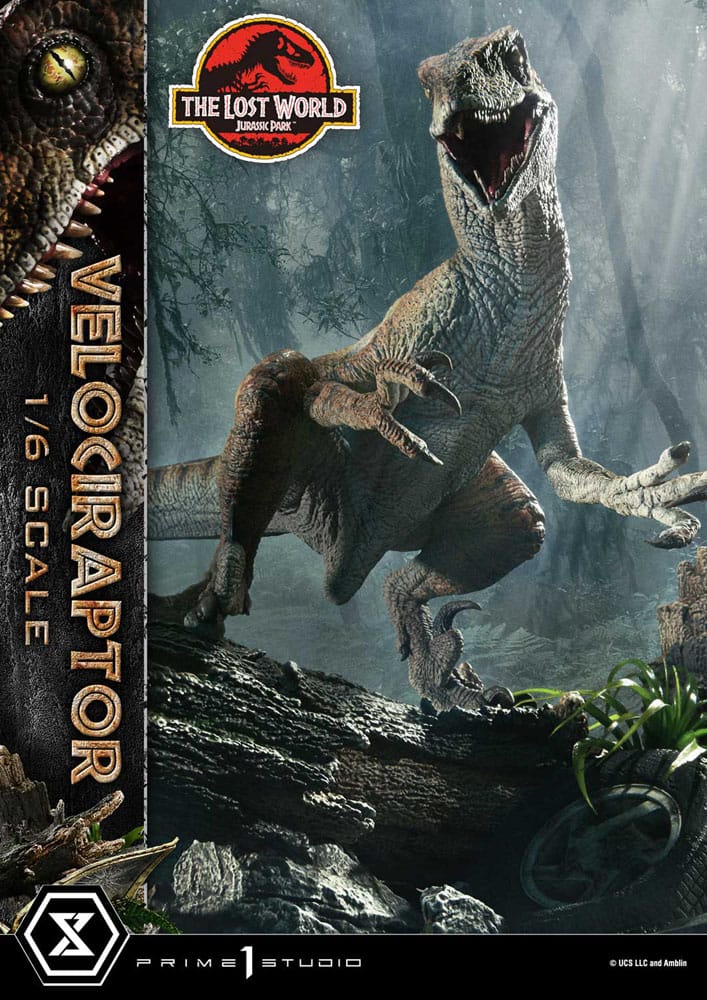 Jurassic Park II Legacy Museum Collection Statue 1/6 Velociraptor Bonus Version 41 cm - Image 25