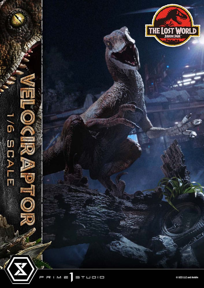 Jurassic Park II Legacy Museum Collection Statue 1/6 Velociraptor Bonus Version 41 cm - Image 26
