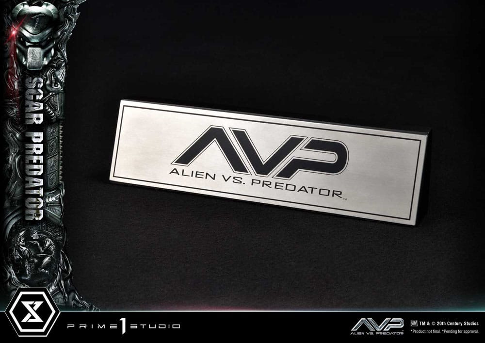 The Alien vs. Predator Museum Masterline Series Statue 1/3 Scar Predator Deluxe Bonus Version 93 cm - Image 18