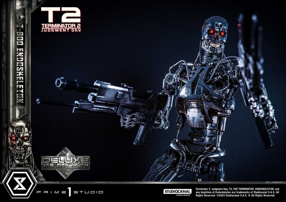 Terminator 2 Museum Masterline Series Statue 1/3 Judgment Day T800 Endoskeleton Deluxe Bonus Version 74 cm - Image 11