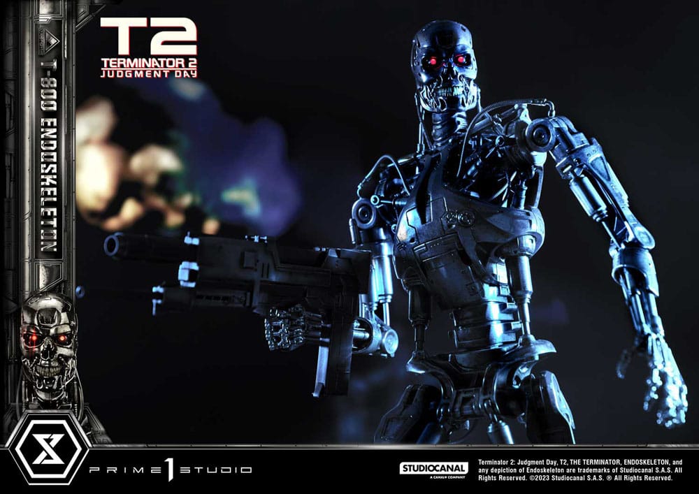 Terminator 2 Museum Masterline Series Statue 1/3 Judgment Day T800 Endoskeleton Deluxe Bonus Version 74 cm - Image 15