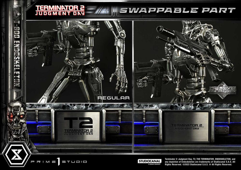 Terminator 2 Museum Masterline Series Statue 1/3 Judgment Day T800 Endoskeleton Deluxe Bonus Version 74 cm - Image 17