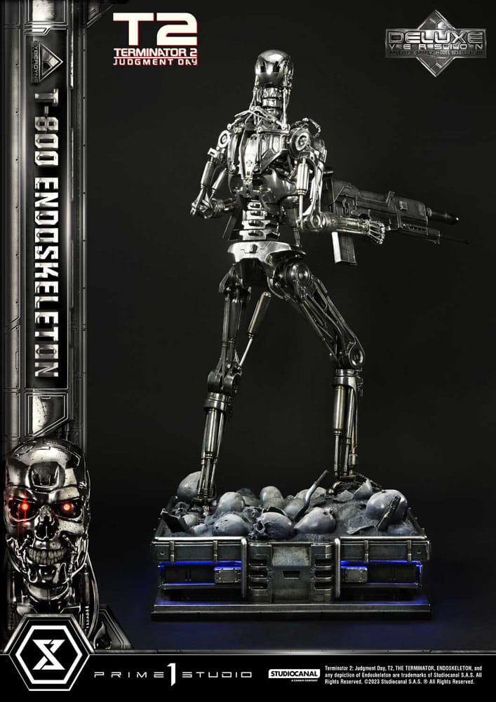 Terminator 2 Museum Masterline Series Statue 1/3 Judgment Day T800 Endoskeleton Deluxe Bonus Version 74 cm - Image 20