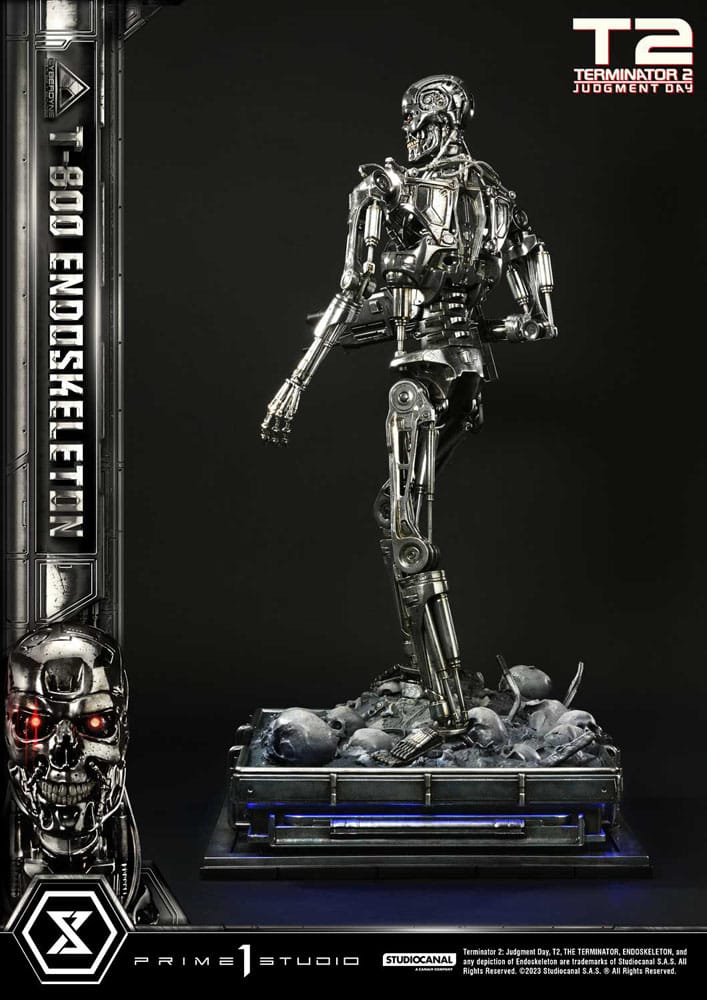 Terminator 2 Museum Masterline Series Statue 1/3 Judgment Day T800 Endoskeleton Deluxe Bonus Version 74 cm - Image 22