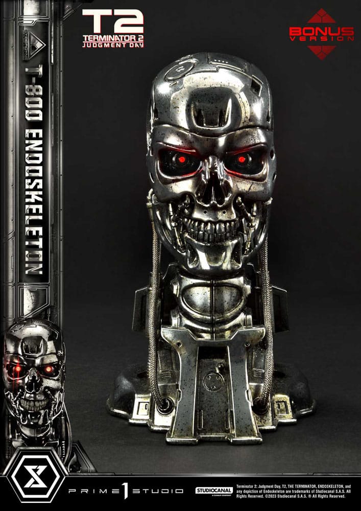 Terminator 2 Museum Masterline Series Statue 1/3 Judgment Day T800 Endoskeleton Deluxe Bonus Version 74 cm - Image 23