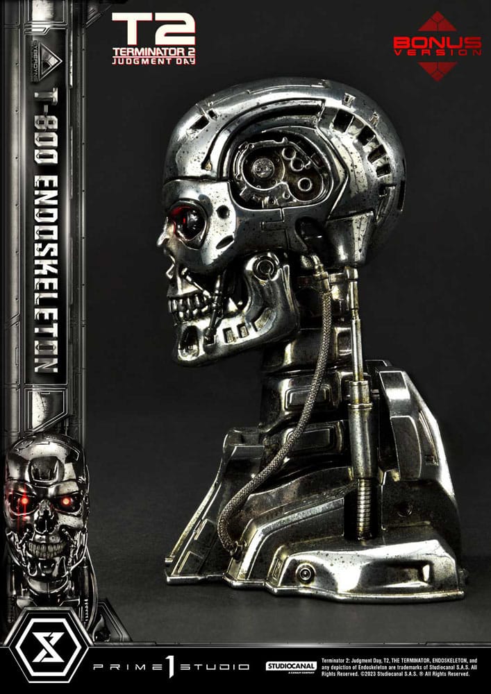 Terminator 2 Museum Masterline Series Statue 1/3 Judgment Day T800 Endoskeleton Deluxe Bonus Version 74 cm - Image 24
