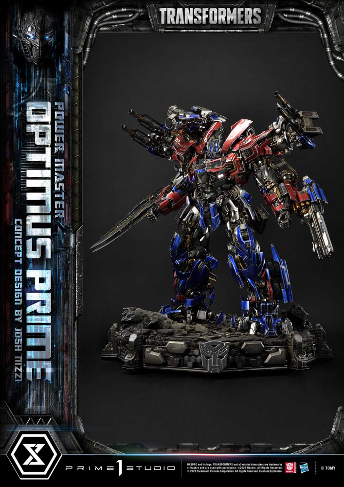 Transformers Museum Masterline Statue Powermaster Optimus Prime Concept by Josh Nizzi Ultimate Version 99 cm - Image 9