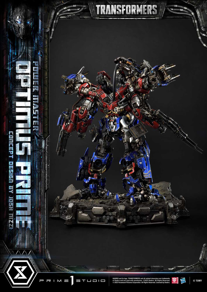 Transformers Museum Masterline Statue Powermaster Optimus Prime Concept by Josh Nizzi Ultimate Version 99 cm - Image 11