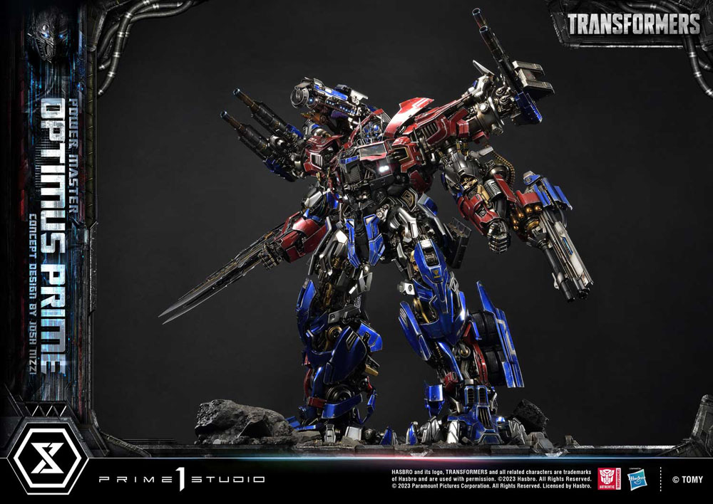 Transformers Museum Masterline Statue Powermaster Optimus Prime Concept by Josh Nizzi Ultimate Version 99 cm - Image 20