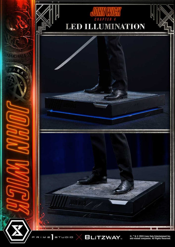 John Wick Chapter 4 Premium Masterline Series Statue 1/4 John Wick 54 cm - Image 4