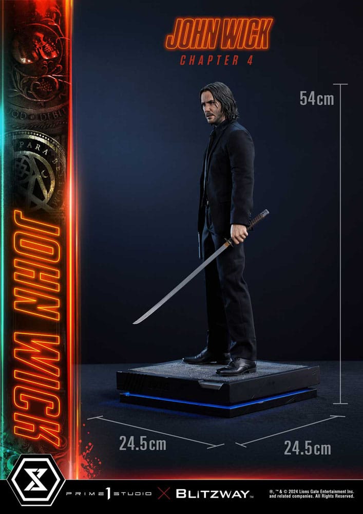 John Wick Chapter 4 Premium Masterline Series Statue 1/4 John Wick 54 cm - Image 6