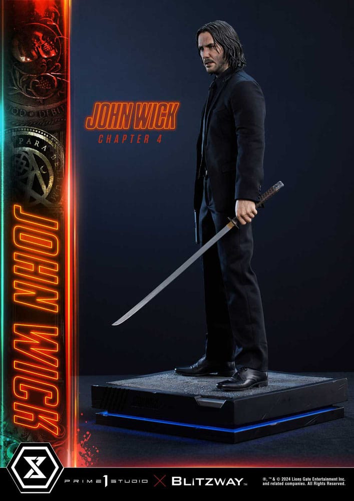 John Wick Chapter 4 Premium Masterline Series Statue 1/4 John Wick 54 cm - Image 7