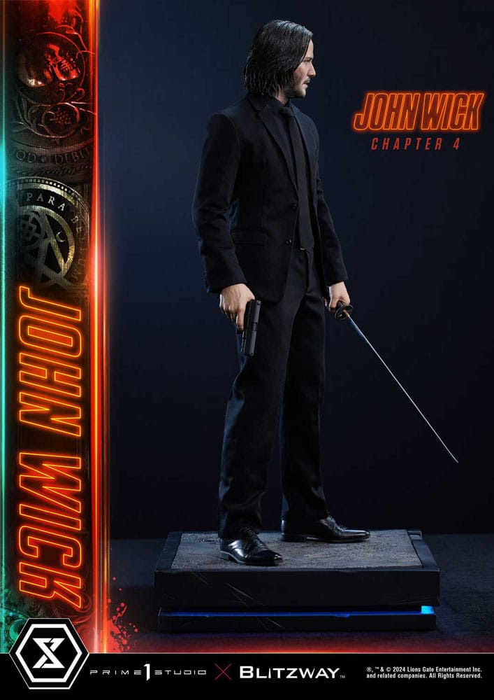 John Wick Chapter 4 Premium Masterline Series Statue 1/4 John Wick 54 cm - Image 8