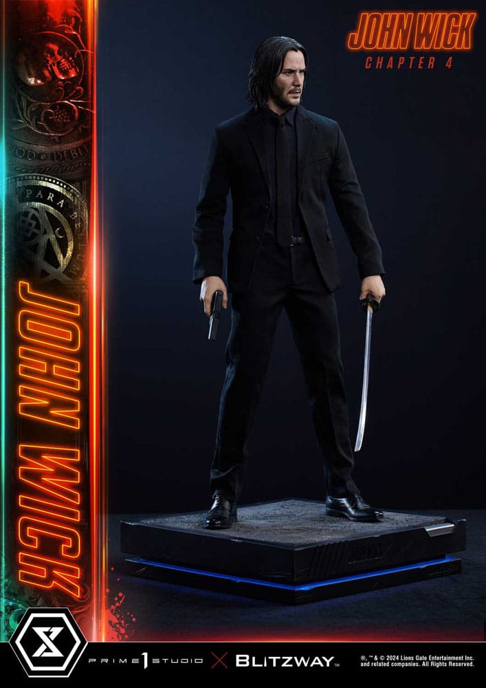 John Wick Chapter 4 Premium Masterline Series Statue 1/4 John Wick 54 cm - Image 9
