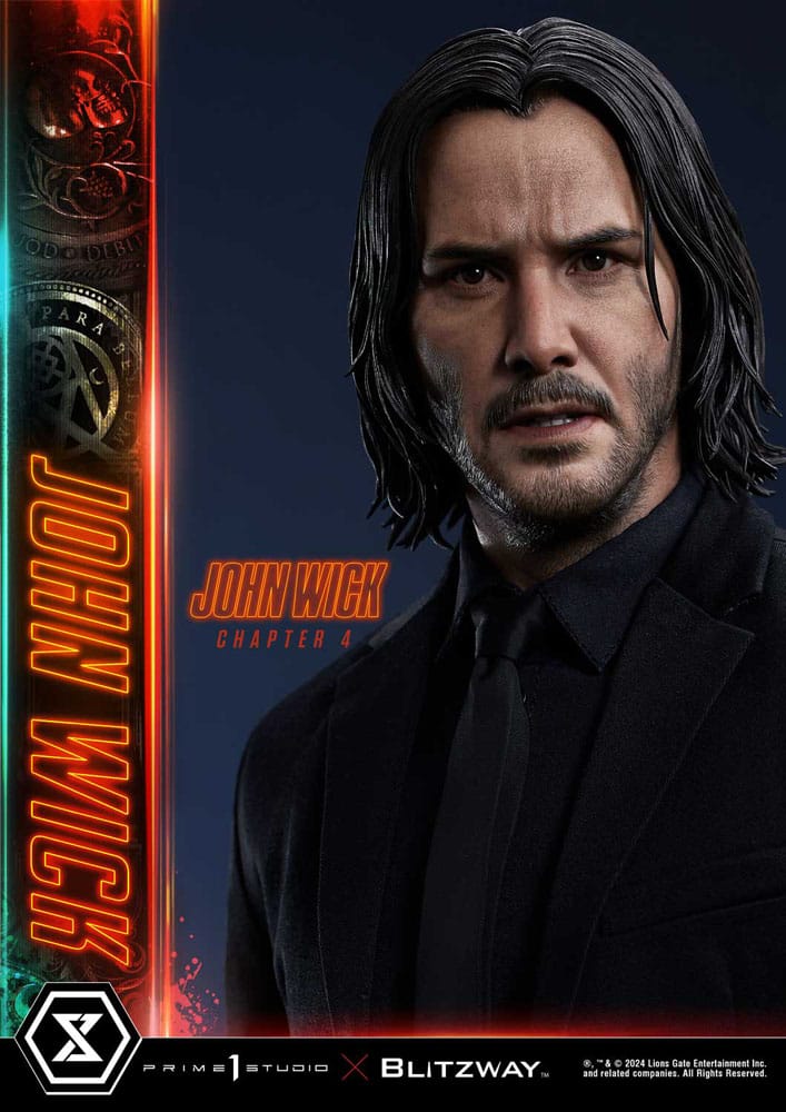 John Wick Chapter 4 Premium Masterline Series Statue 1/4 John Wick 54 cm - Image 10