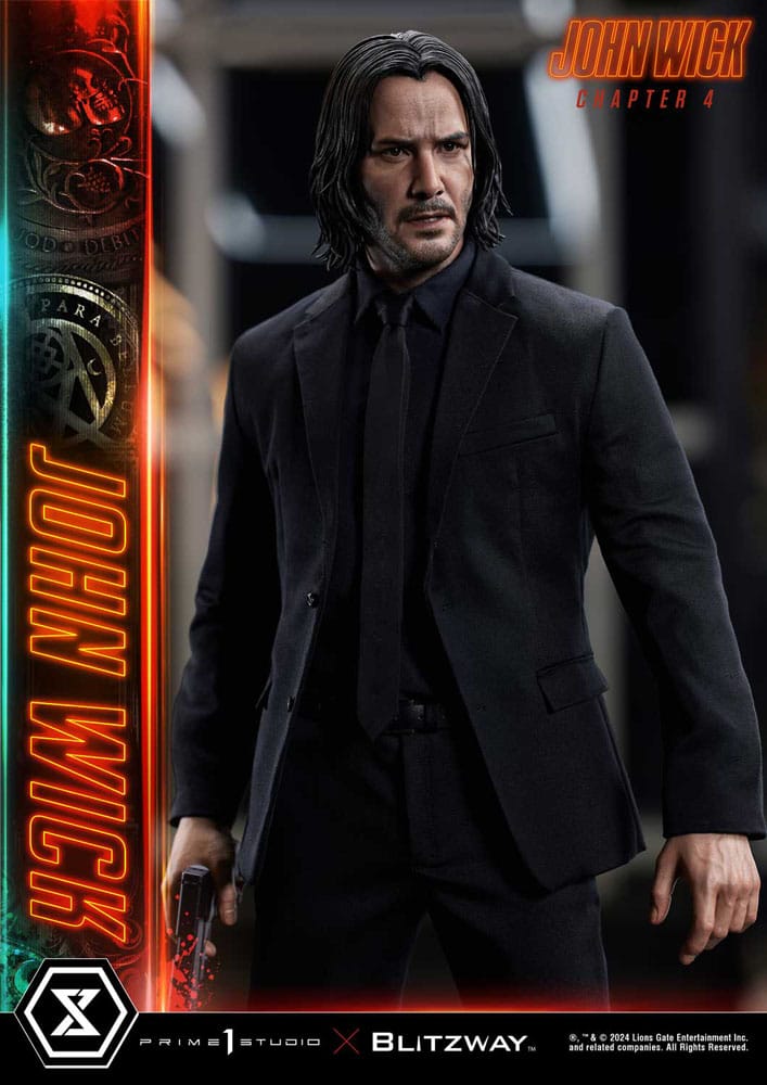 John Wick Chapter 4 Premium Masterline Series Statue 1/4 John Wick 54 cm - Image 16