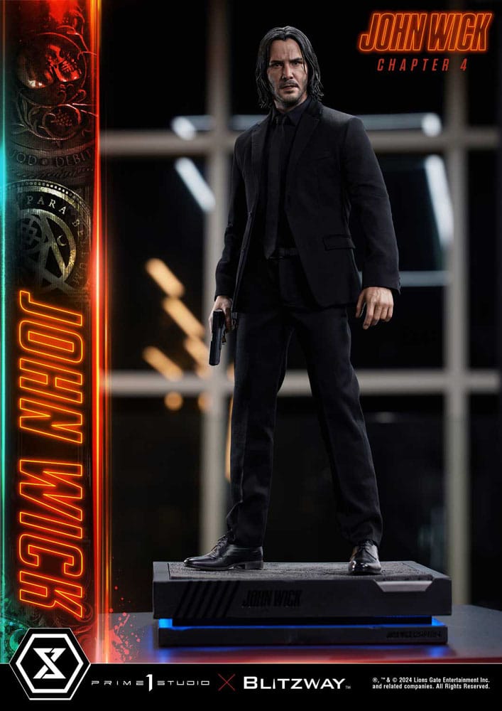 John Wick Chapter 4 Premium Masterline Series Statue 1/4 John Wick 54 cm - Image 17