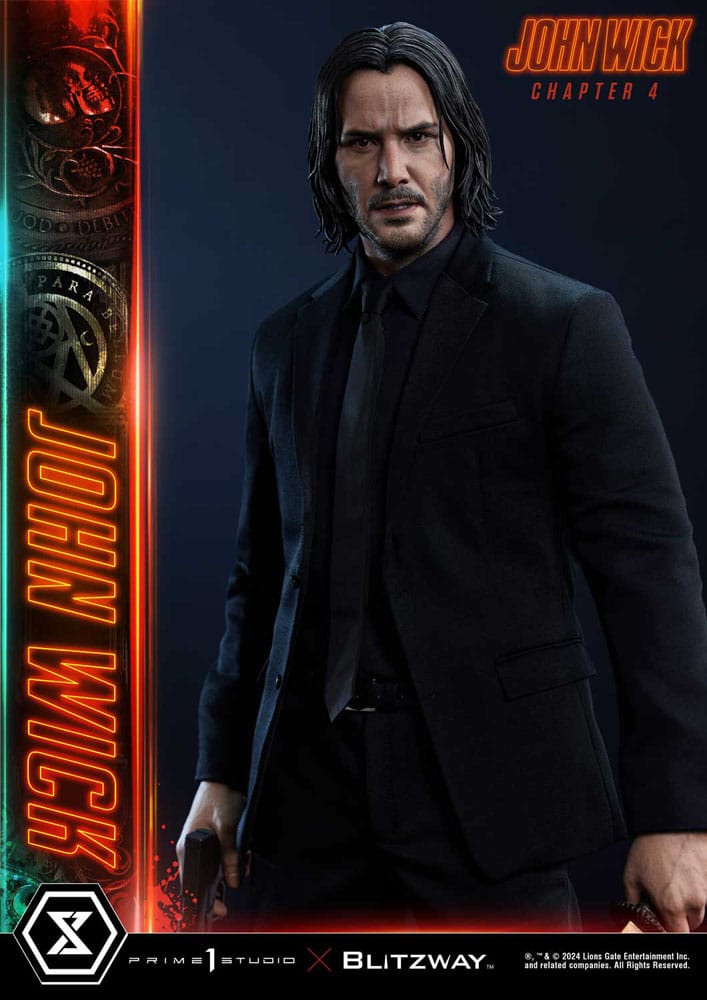John Wick Chapter 4 Premium Masterline Series Statue 1/4 John Wick 54 cm - Image 18
