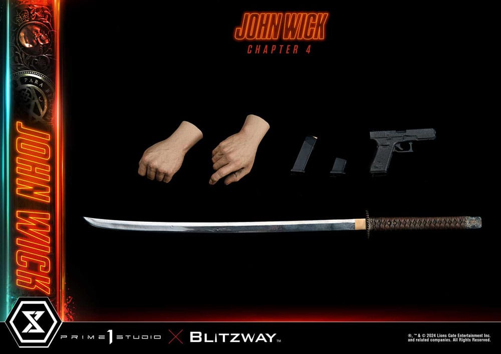 John Wick Chapter 4 Premium Masterline Series Statue 1/4 John Wick 54 cm - Image 23