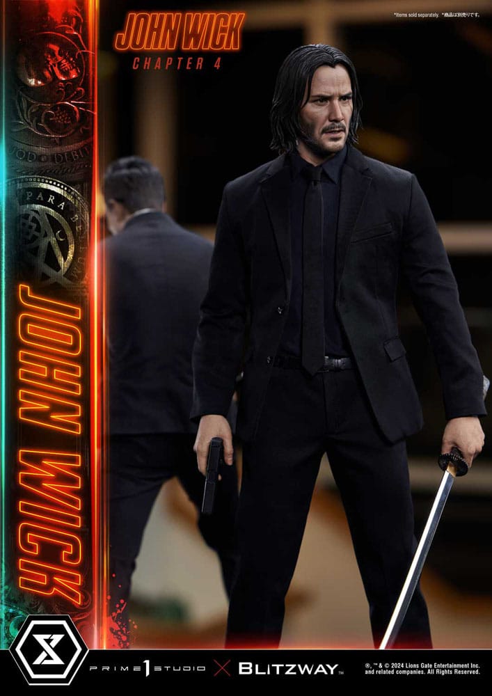 John Wick Chapter 4 Premium Masterline Series Statue 1/4 John Wick 54 cm - Image 25