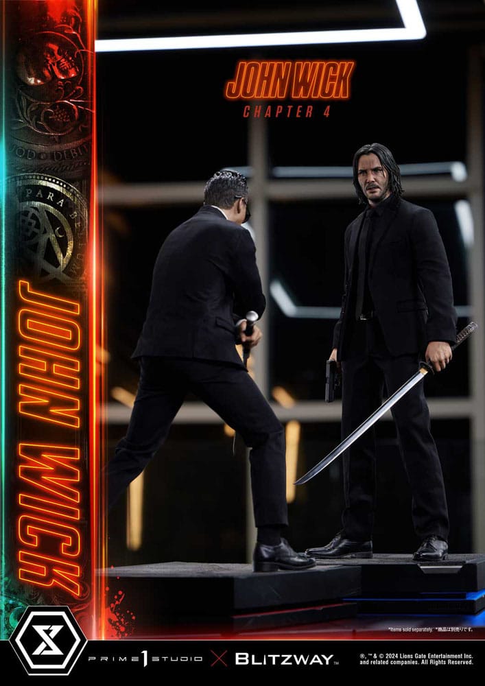 John Wick Chapter 4 Premium Masterline Series Statue 1/4 John Wick 54 cm - Image 26