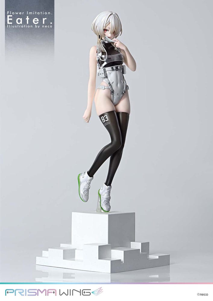 Flower Imitation Prisma Wing PVC Statue 1/7 Eater Illustration by neco 32 cm - Image 7