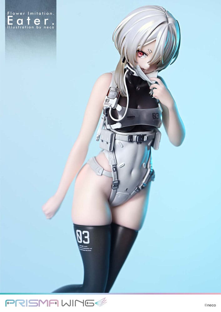 Flower Imitation Prisma Wing PVC Statue 1/7 Eater Illustration by neco 32 cm - Image 8