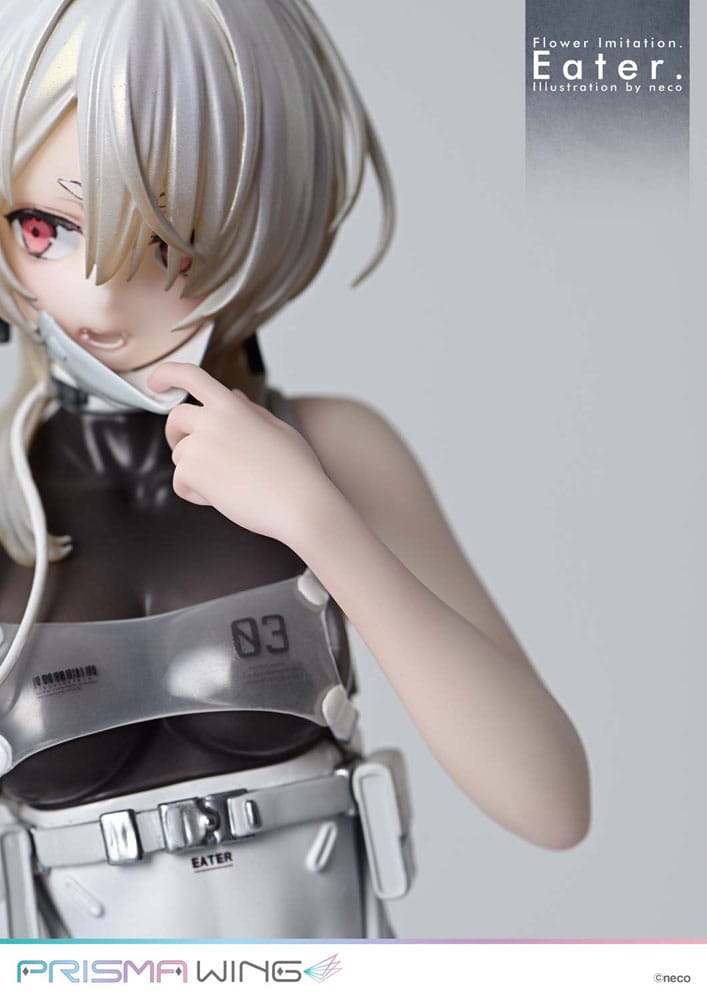 Flower Imitation Prisma Wing PVC Statue 1/7 Eater Illustration by neco 32 cm - Image 12