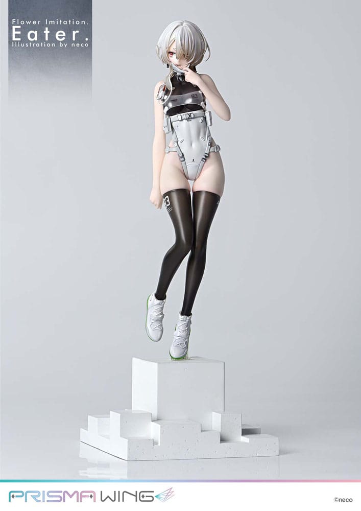 Flower Imitation Prisma Wing PVC Statue 1/7 Eater Illustration by neco 32 cm - Image 19