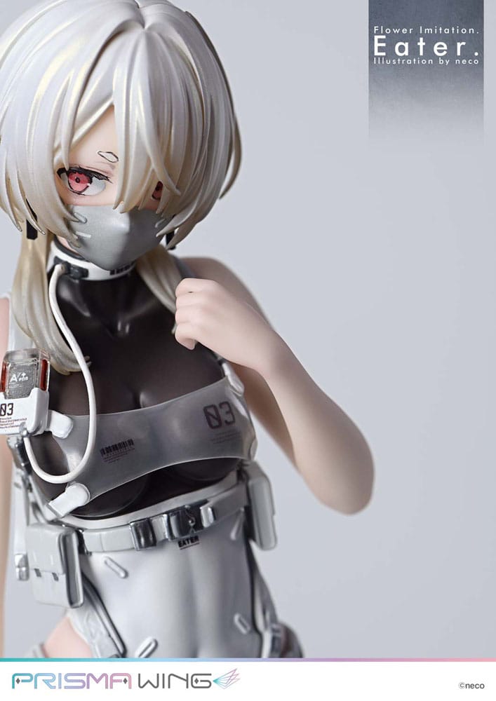 Flower Imitation Prisma Wing PVC Statue 1/7 Eater Illustration by neco 32 cm - Image 21