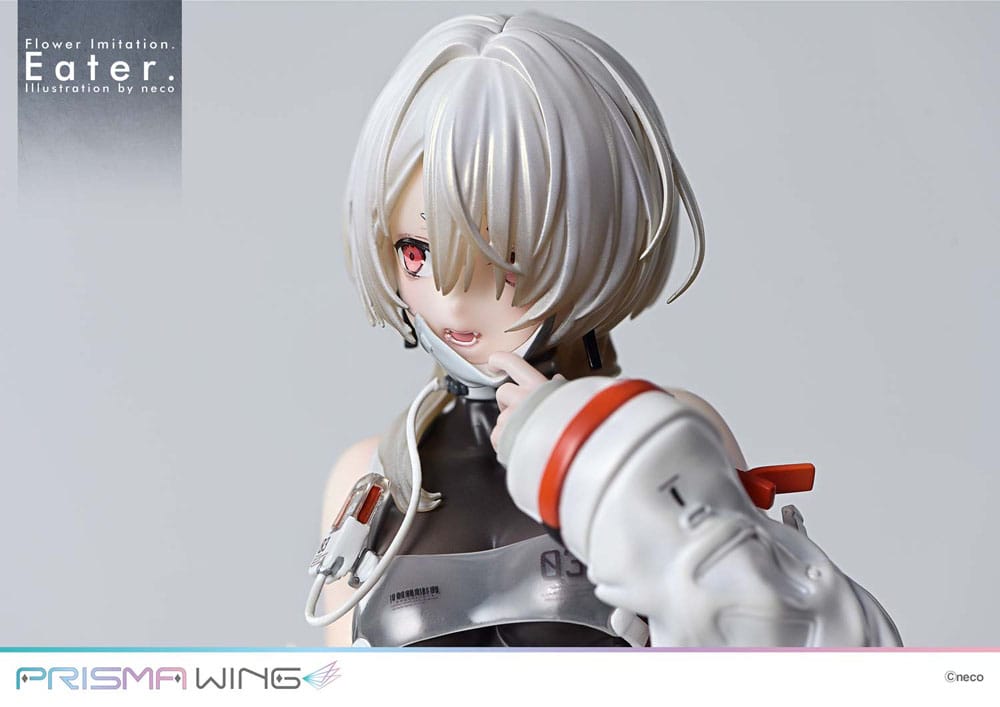 Flower Imitation Prisma Wing PVC Statue 1/7 Eater Illustration by neco 32 cm - Image 24