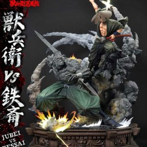 Ninja Scroll Ultimate Premium Masterline Series Statue 1/4 Jubei Versus Tessai Deluxe Bonus Version 101 cm